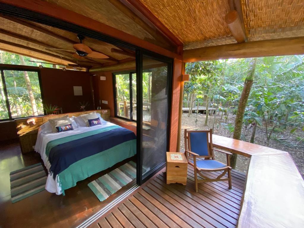 Banana Bamboo Ecolodge Ubatuba Exterior foto