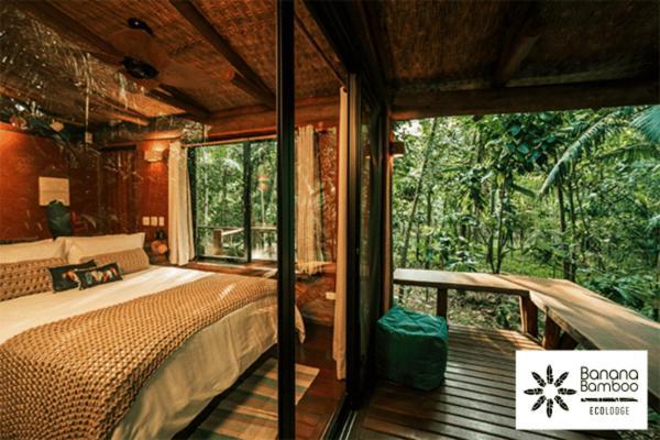 Banana Bamboo Ecolodge Ubatuba Exterior foto
